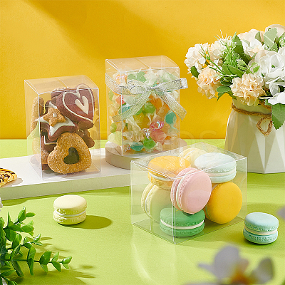 PVC Plastic Gift Storage Case CON-WH0088-60A-1