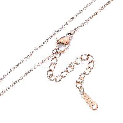 304 Stainless Steel Cable Chains Necklace for Men Women LS-NJEW-N050-A03-R12-1