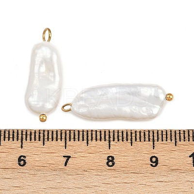 Natural Freshwater Pearl Keshi Pearl Pendants STAS-D378-03G-1