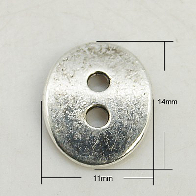 Tibetan Style Buttons TIBE-ZN48623-AS-FF-1