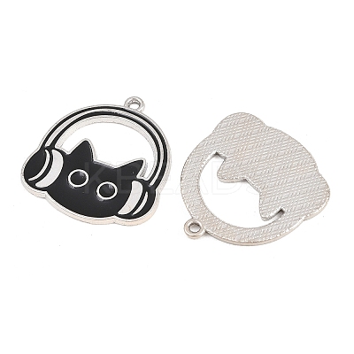 Alloy Enamel Pendants ENAM-L056-02P-01-1