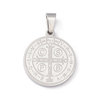 Non-Tarnish 304 Stainless Steel Pendants LS-STAS-C057-01P-1