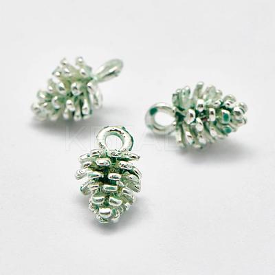 Spray Painted Alloy Charms PALLOY-K077-01E-1