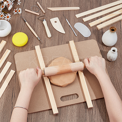 Rectangle MDF Wood Boards DIY-OC0014-16-1