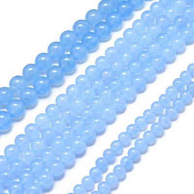 Natural Malaysia Jade Beads Strands G-L645-C01-8mm-21-1