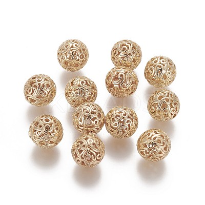 Brass Beads KK-I644-40G-1