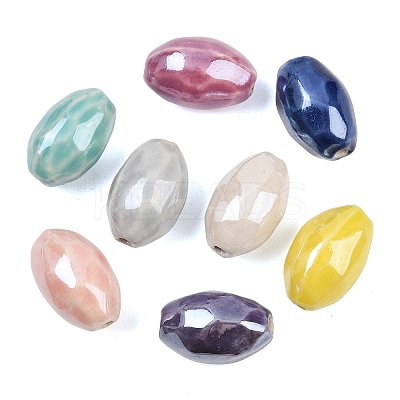 Glazed Porcelain Beads PW-WG559A4-M-1