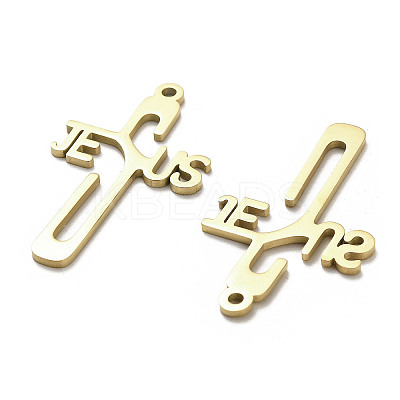 304 Stainless Steel Pendants STAS-B054-03G-1