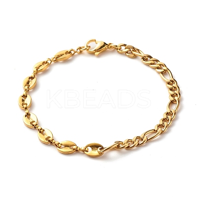 304 Stainless Steel Chain Necklace BJEW-JB07378-1