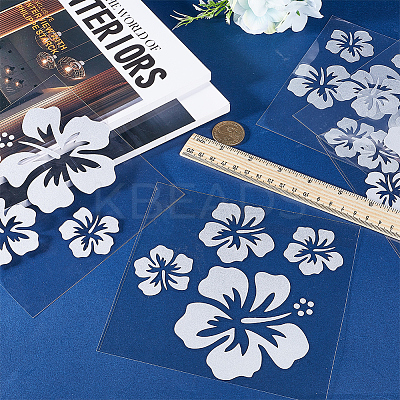 PET Self Adhesive Car Stickers STIC-WH0010-05B-1
