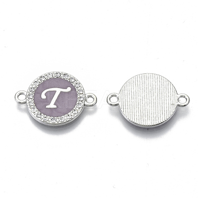 Alloy Enamel Links Connectors ENAM-TAC0003-01S-01T-1