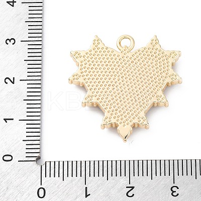 Brass Enamel Pendants KK-D360-02G-1