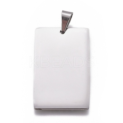 Non-Tarnish 304 Stainless Steel Pendants LS-STAS-F223-48P-1