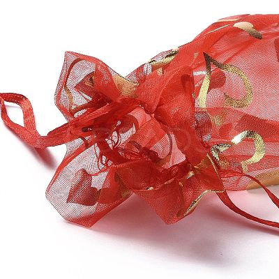 Organza Drawstring Jewelry Pouches LS-OP-I001-B05-1