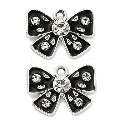 Alloy Rhinestone Pendants FIND-I043-06P-1