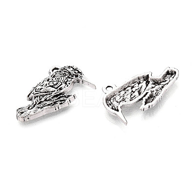 Tibetan Style Alloy Pendants TIBE-N014-20AS-1
