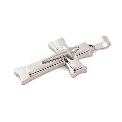 Non-Tarnish 304 Stainless Steel Pendants STAS-Z080-02P-1