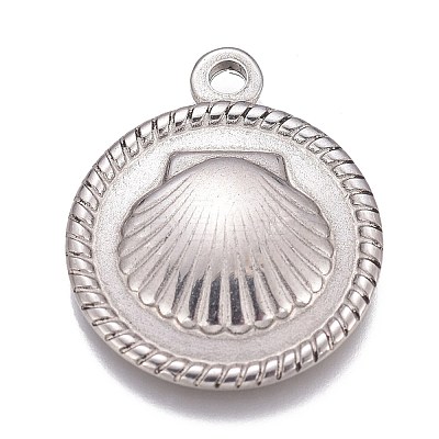 Non-Tarnish 304 Stainless Steel Pendants STAS-H119-09P-1