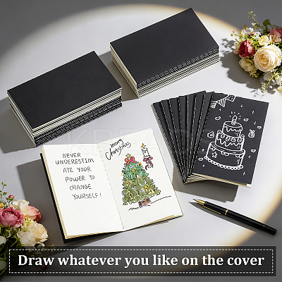 Kraft Paper Blank Notebooks DIY-WH0899-830B-1