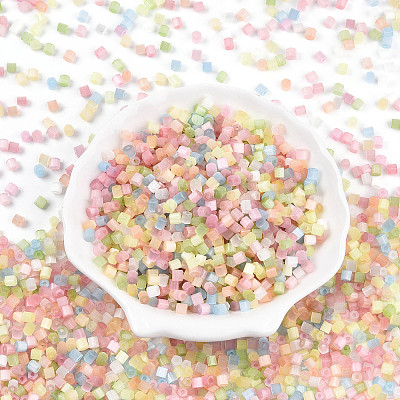 6/0 Transparent Colours Glass Seed Beads SEED-N007-22A-1