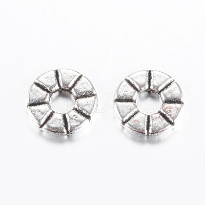Tibetan Style Alloy Spacer Beads X-LF10461Y-1