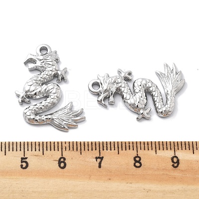 Anti-Tarnish 304 Stainless Steel Pendants STAS-R130-27P-1
