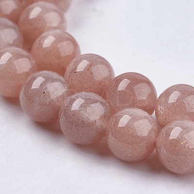 Natural Sunstone Beads Strands LS-G-J157-8mm-07-1