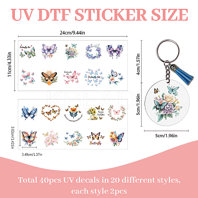 DIY Keychain Making Kits DIY-GO0002-53C-1