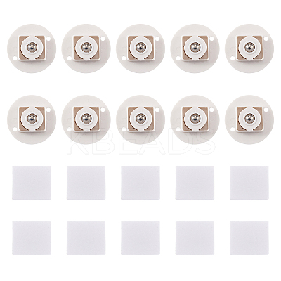 4 Sets ABS & Steel Universal Wheels 360°Rotation Pulley Ball FIND-SW0001-07-1