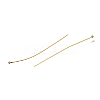 Brass Ball Head Pins KK-H502-03H-G-1