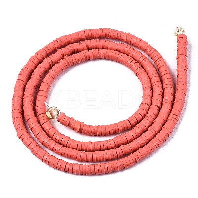Handmade Polymer Clay Beads Strand CLAY-T018-03-1