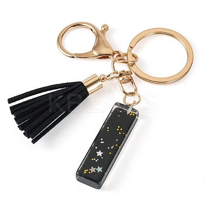 1Pc Resin Letter Keychains KEYC-TADJ0001-09I-1