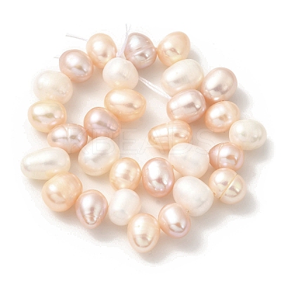 Natural Cultured Freshwater Pearl Beads Strands PEAR-A006-29B-X-1