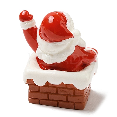 Christmas Theme Resin Display Decorations DJEW-F022-B06-1