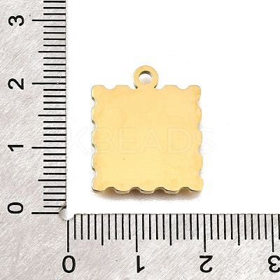 304 Stainless Steel Pendants X-STAS-A114-03G-03-1