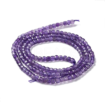 Natural Amethyst Beads Strands X-G-J400-A03-01-1