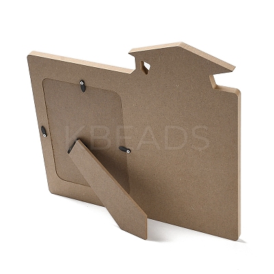Graduate Theme Wooden Photo Frame AJEW-D069-01D-1