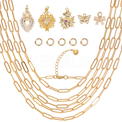 DIY Necklaces Making Kits DIY-BBC0002-74-1