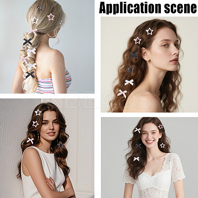 36Pcs 6 Styles Iron Hair Clips PHAR-CY0001-04-1