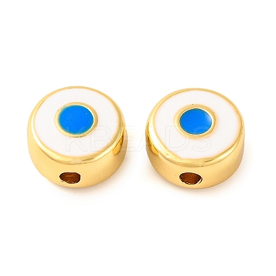 Rack Plating Brass Beads KK-H486-02G-1