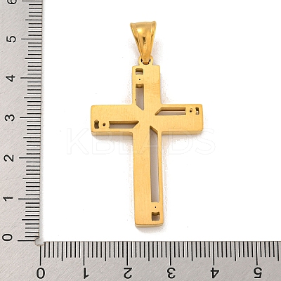 Ion Plating(IP) 304 Stainless Steel Pendants STAS-D110-18G-1