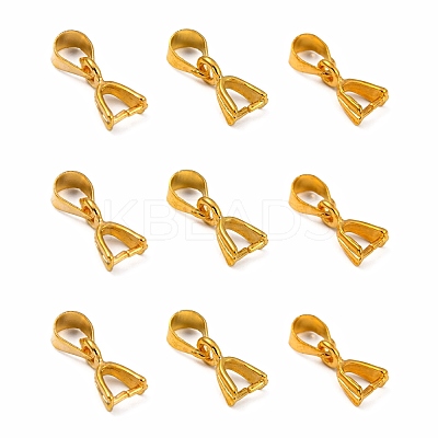 Brass Ice Pick Pinch Bails KK-KK06-G-1