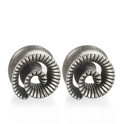 Vortex Brass Alloy Ear Tunnels FS-WGA94B8-01-1