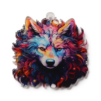 Acrylic Pendants OACR-O007-01A-1