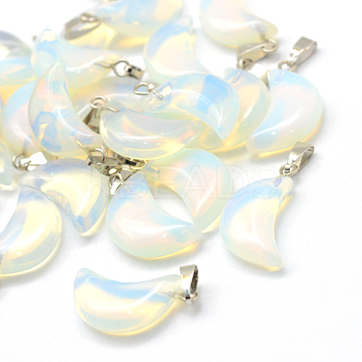 Moon Opalite Pendants G-Q369-11-1
