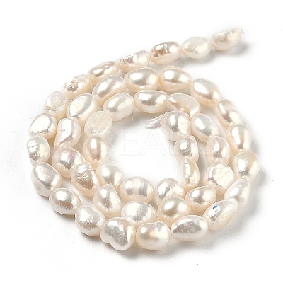 Natural Cultured Freshwater Pearl Beads Strands PEAR-L033-31D-1