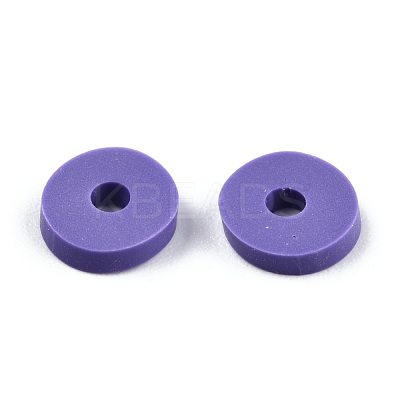 Handmade Polymer Clay Beads CLAY-R067-6.0mm-B03-1