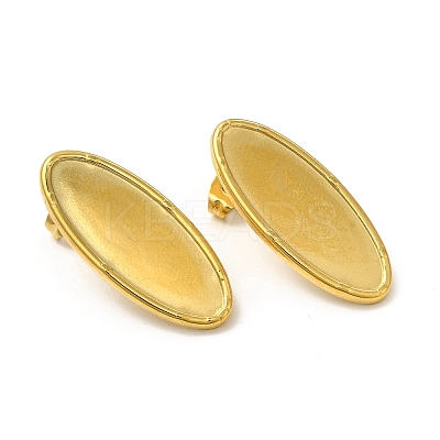 Ion Plating(IP) 304 Stainless Steel Stud Earring Settings EJEW-I281-29G-1