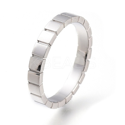 Tarnish Resistant 304 Stainless Steel Finger Rings RJEW-F110-02P-7-1