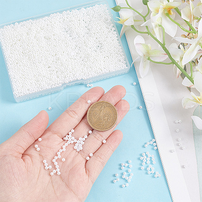 Acrylic Imitation Pearl Beads OACR-OC0001-01A-A-1